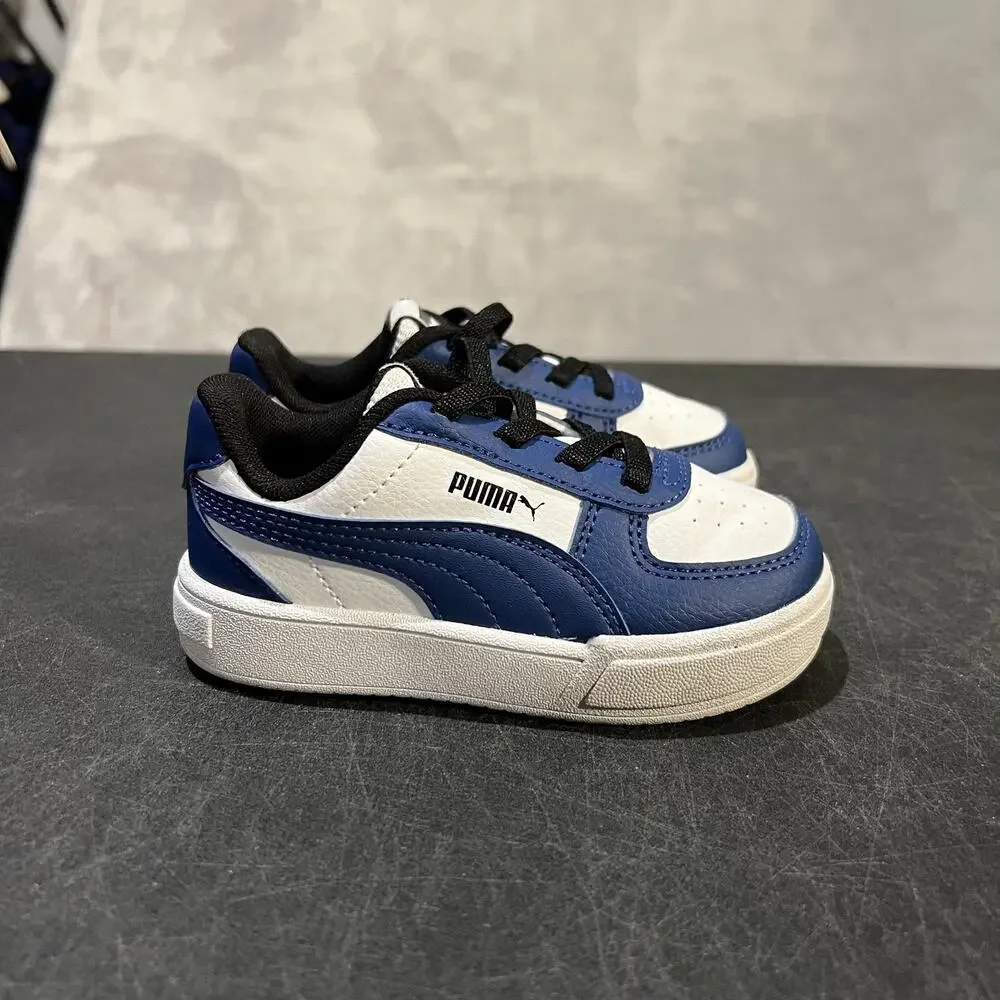 PUMA Caven 2.0 Shoes Toddler Size 7C Blue White Synthetic Sneakers 396318